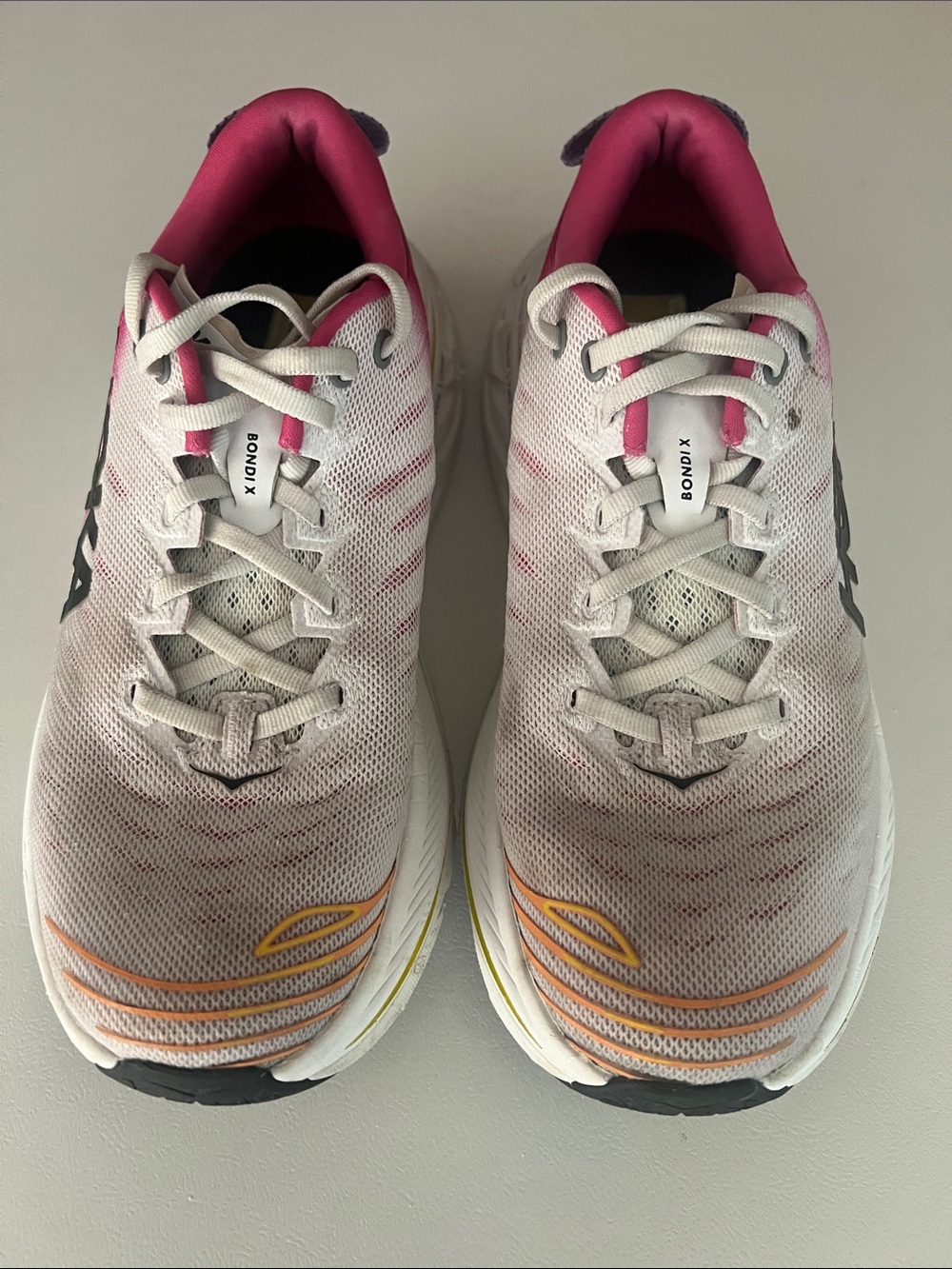Hoka Bondi X Women's Running Shoes - Picture 11 of 12